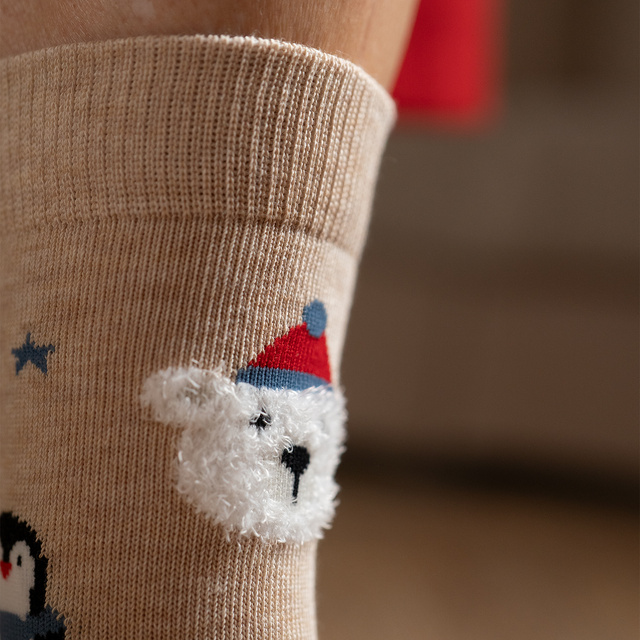 Chaussettes de Noël pour hommes et femmes SOXO en boîte