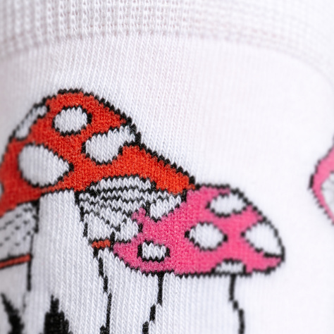 Ensemble de 2x chaussettes pour femmes SOXO champignons en cadeau