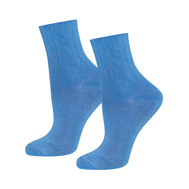 Chaussettes femme bleues DR SOXO 