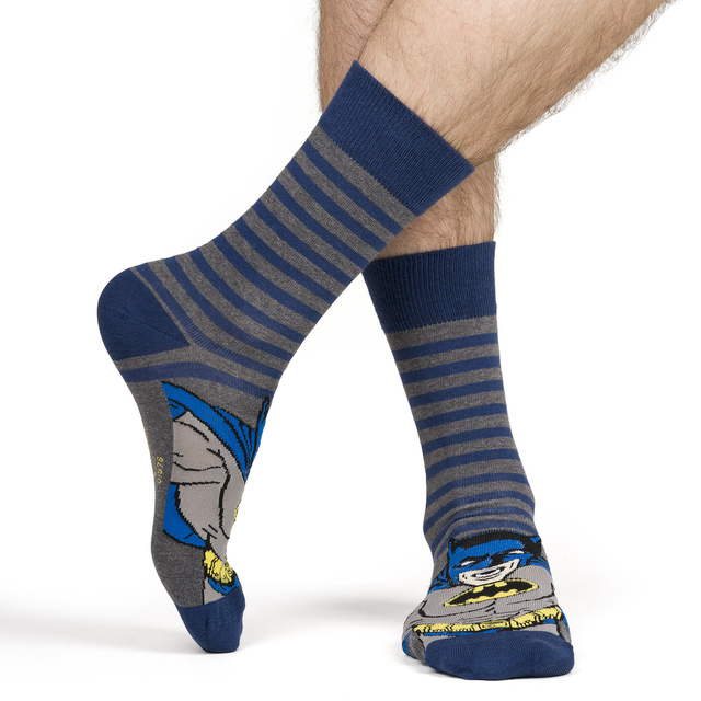 Chaussettes colorées DC Comics Batman