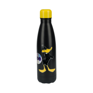Bouteille thermique 500mL noire | durable et pratique | Warner Bros | Daffy