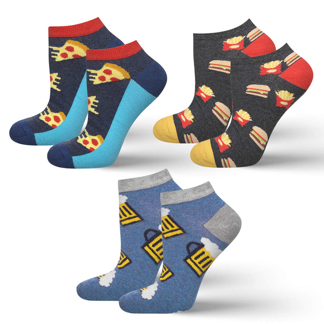 Lot de 3 chaussettes colorées SOXO GOOD STUFF pour homme