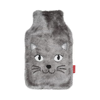 Thermo-chauffe SOXO gris dans une housse en peluche en guise de CADEAU
