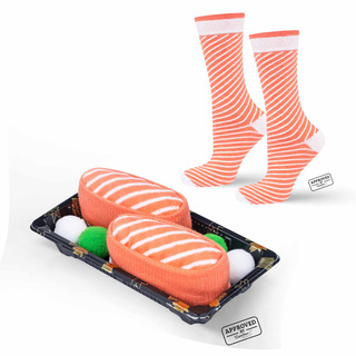 Chaussettes colorées pour femmes femme SOXO sushi