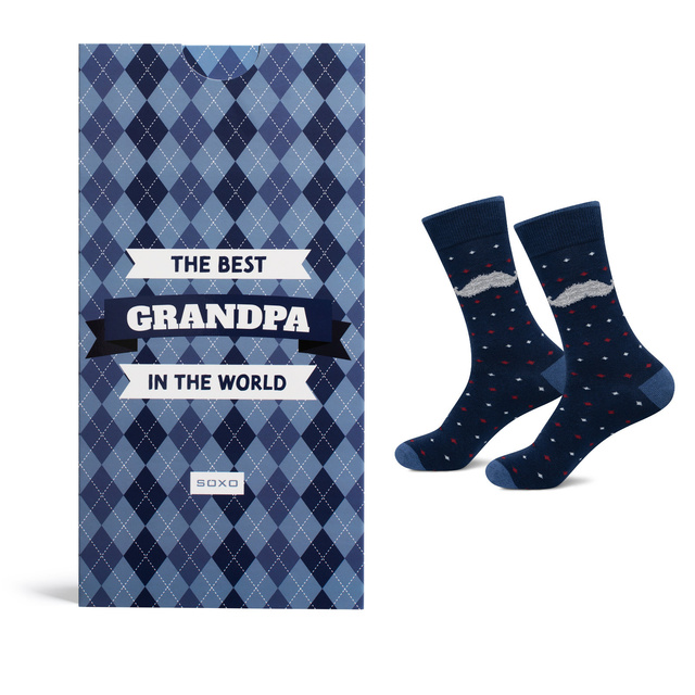 Chaussettes pour homme SOXO Meilleur Grand-père du Monde