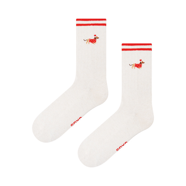 Coffret Chaussettes Teckel + Mug Isotherme