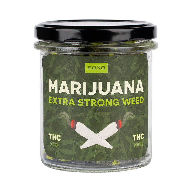 Chaussettes colorées pour hommes SOXO GOOD STUFF marijuana