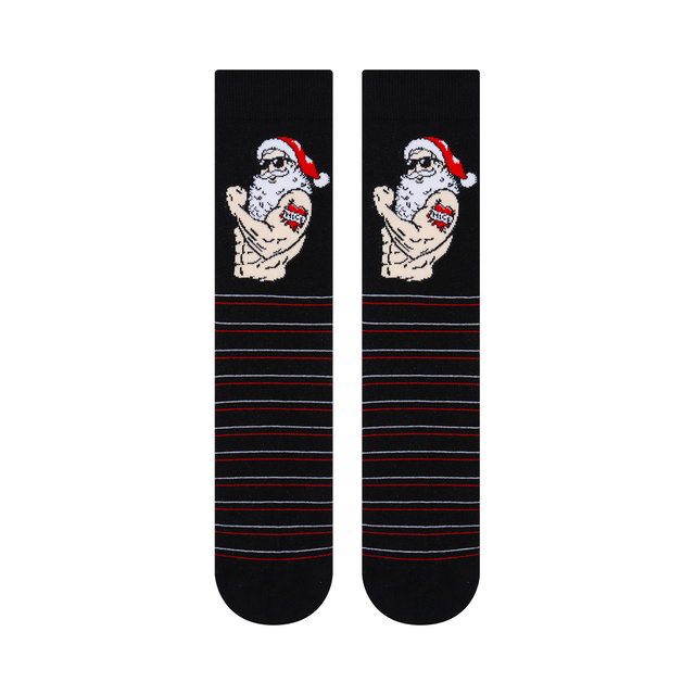 Chaussettes Père Noël Motard Coquin 3 paires