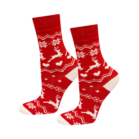 Chaussettes pour femmes SOXO de Noël en paquet - 3 paires