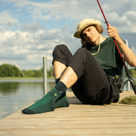 Paquet de chaussettes "Let's go fishing" de SOXO pour hommes