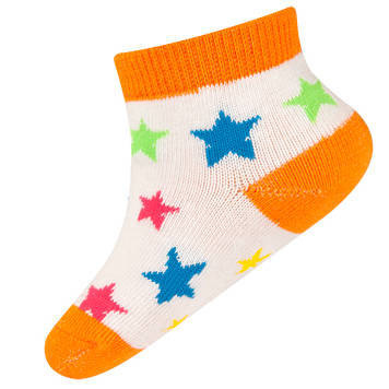 Lot de 2x chaussettes bébé SOXO à motifs colorés 