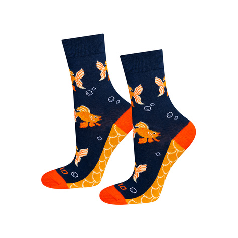 Chaussettes à poisson doré SOXO pour femmes  