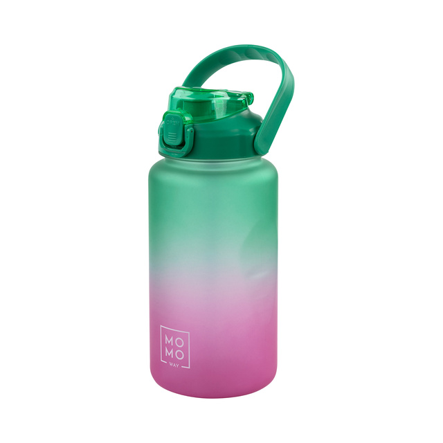 Bouteille d'eau 1,5L vert-rose | BPA free