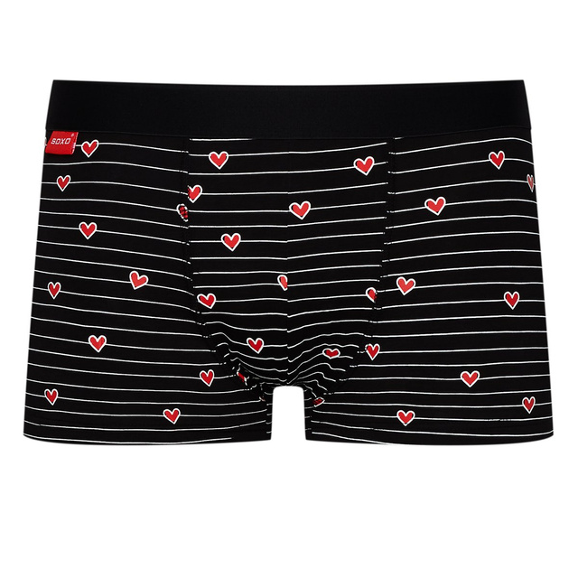 2 packs de boxer SOXO pour un cadeau pour lui en coton