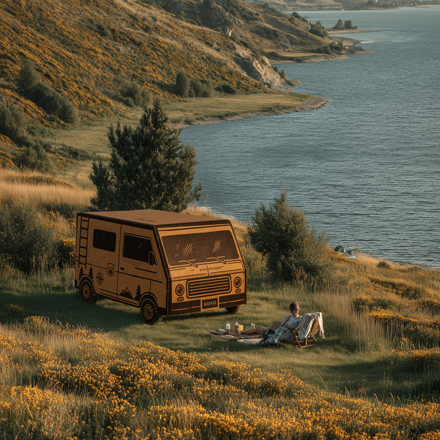 Coffret Chaussettes Camper + Mug