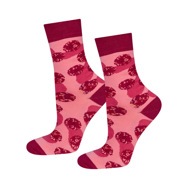 Chaussettes pour femmes SOXO GOOD STUFF raspberry jam un pot