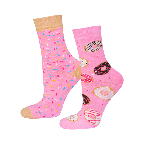 Chaussettes pour femmes SOXO GOOD STUFF donut 