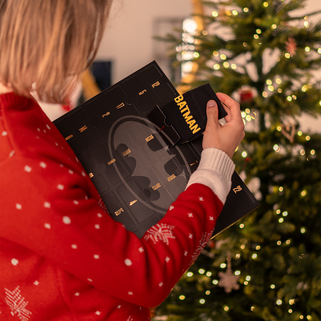 Coffret cadeau avec Chaussettes Batman 12-Pack