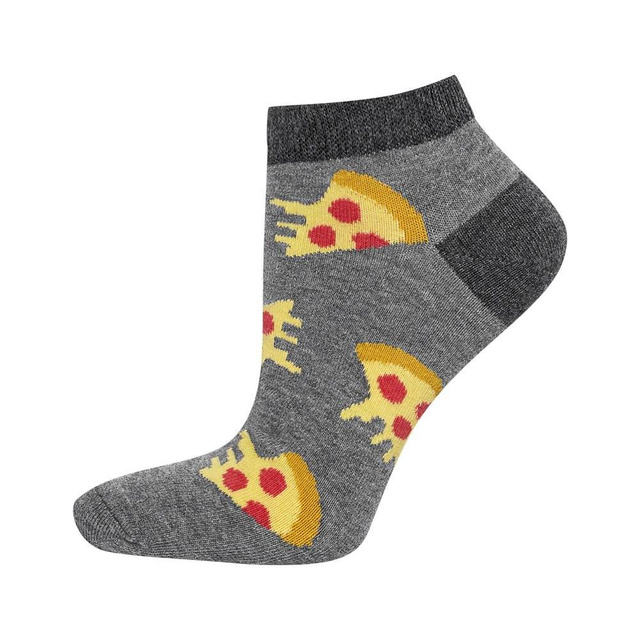 Lot de 2x chaussettes colorées SOXO GOOD STUFF pour hommes Cadeau Pizza