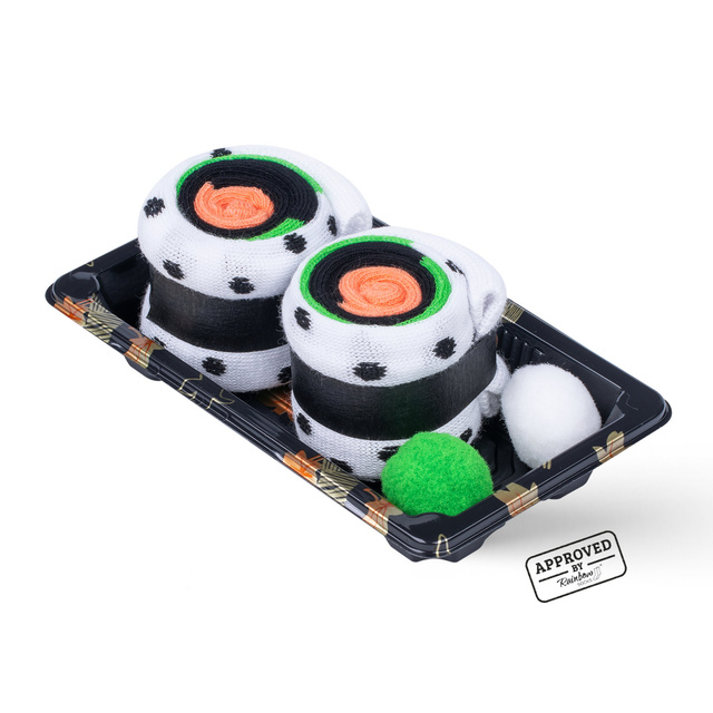 Chaussettes vertes SOXO pour hommes dans une boîte