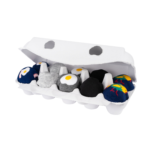 Pieds gaufrés colorés pour hommes SOXO - 5 paires