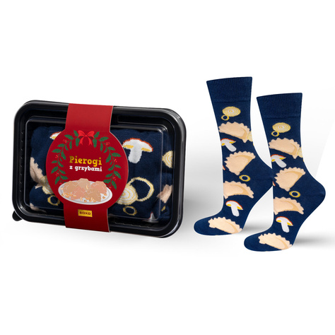 Chaussettes pour hommes et femmes SOXO, pierogi