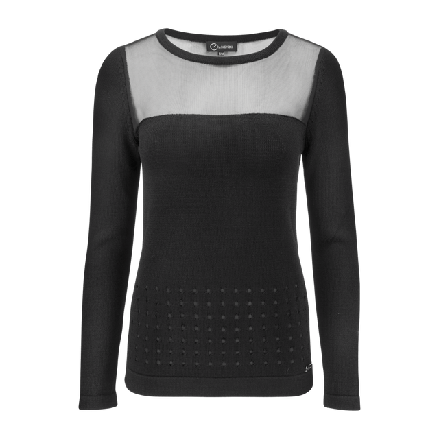 Pull noir pour femmes G by Baczynska