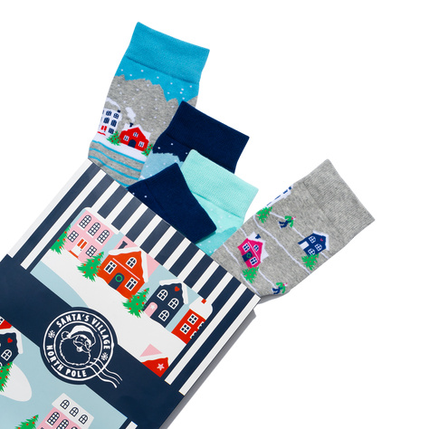 Chaussettes de Noël pour femmes SOXO – 5 paires