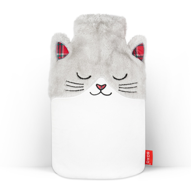 Soxo cat thermo warmer in peluche cover | idée cadeau 