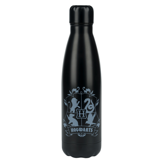 Bouteille thermique 500mL noire | durable et pratique | Harry Potter | Poudlard