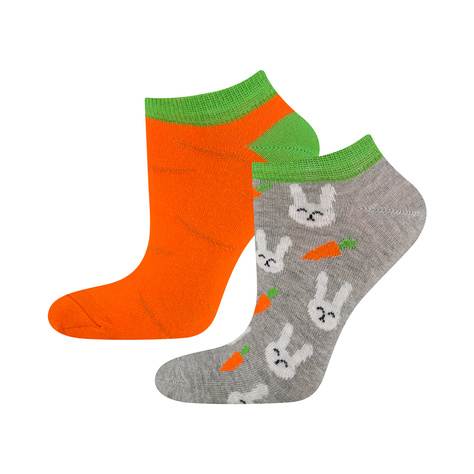 Lot de 5x chaussettes colorées SOXO pour femmes, non assorties cadeau 