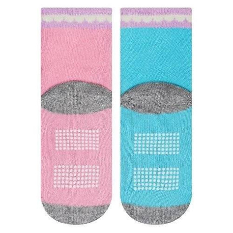 SOXO chaussettes bébé colorées à ne pas confondre avec les chiffres 3 | fleurs