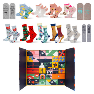 Calendrier de l’Avent avec Chaussettes 12-Pack