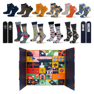 Calendrier de l’Avent avec Chaussettes 12-Pack