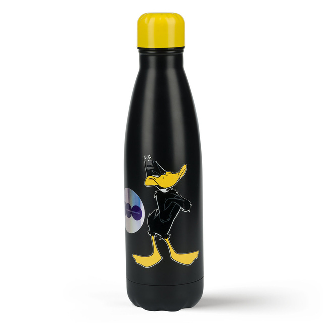 Bouteille thermique 500mL noire | durable et pratique | Warner Bros | Daffy