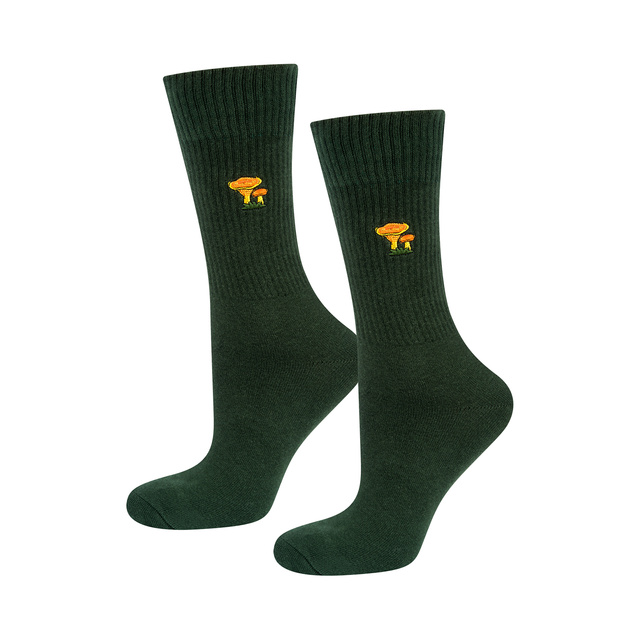 Lot de 4x chaussettes à champignons SOXO pour hommes dans un paquet édition premium