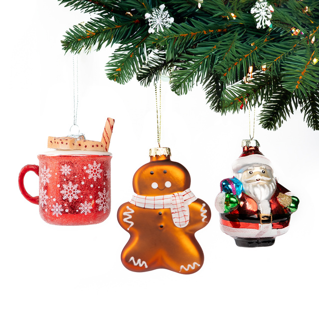 Lot de 3x bombes de Noël Soxo 