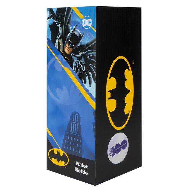Bouteille d'eau 0.6L noire | durable et pratique | Batman