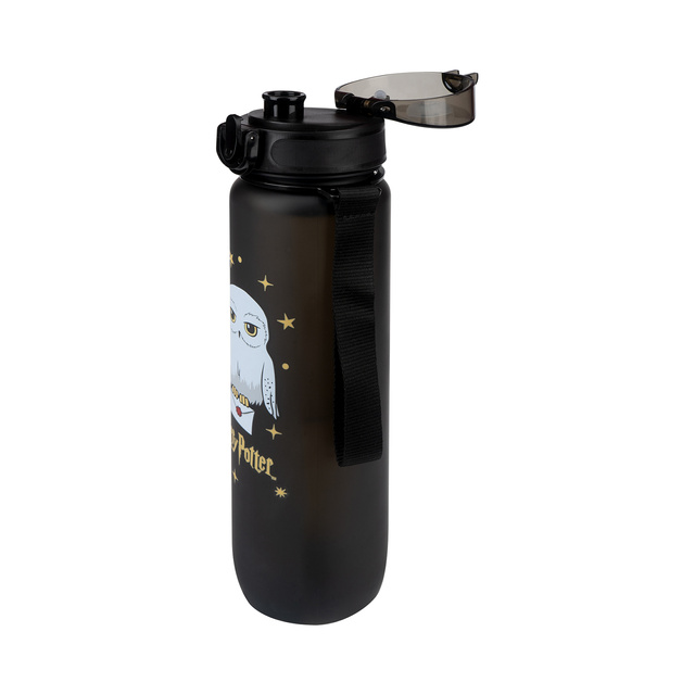 Bouteille d'eau 1L noire | durable et pratique | Harry Potter