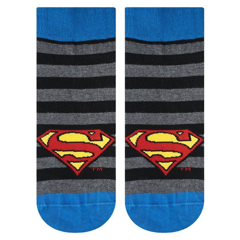 Chaussettes colorées SOXO pour hommes Superman DC COMICS coton 