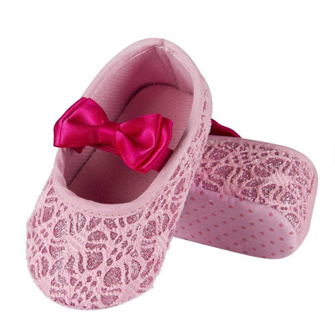 SOXO chaussons de ballerine pour bébé rose pour princesse