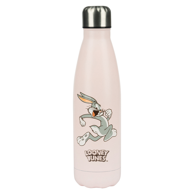 Bouteille thermique  500mL Rose | durable et pratique | Warner Bros | Bugs Bunny