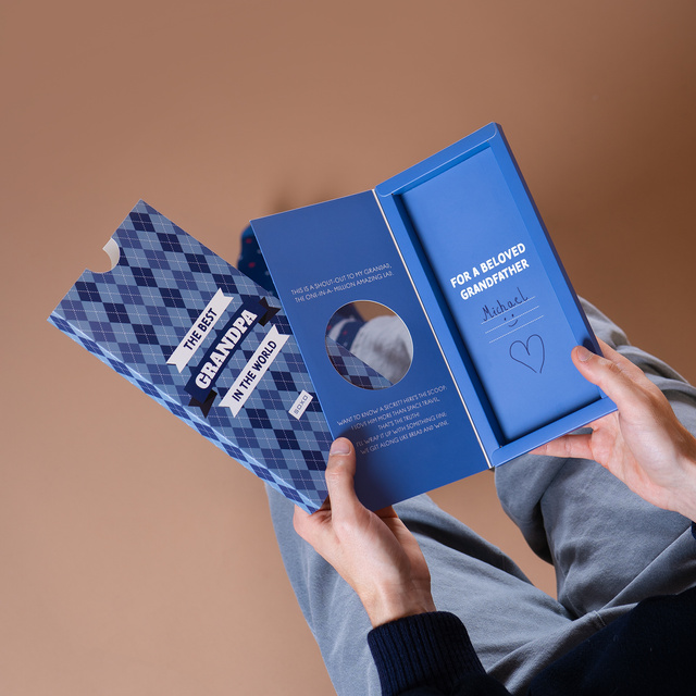 Chaussettes pour homme SOXO Meilleur Grand-père du Monde