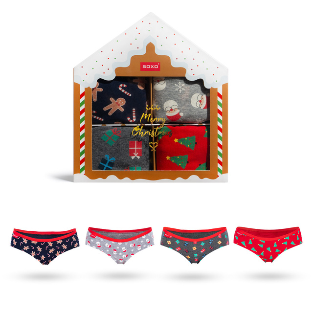 4x culottes femme SOXO pour Noël, un cadeau parfait pour elle