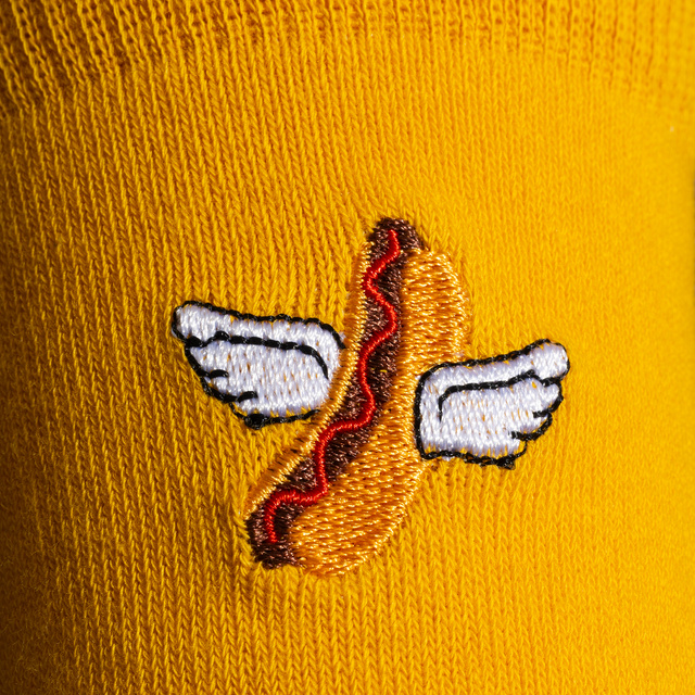 Chaussettes pour hommes SOXO Hot Dog