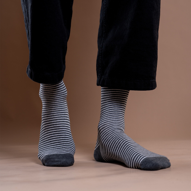 Chaussettes colorées pour hommes SOXO cadeau pour grand-père - 3 paires