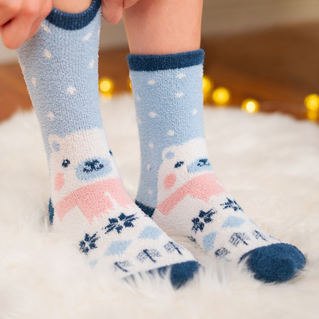 Chaussettes nounours SOXO pour femmes