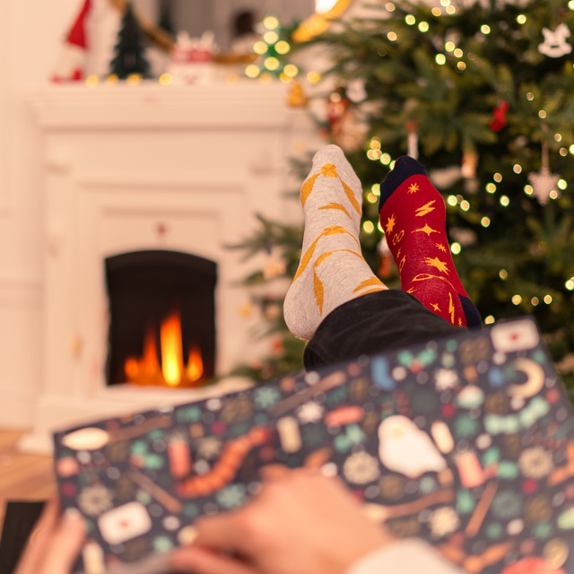 Calendrier de l’Avent avec Chaussettes Harry Potter 12-Pack