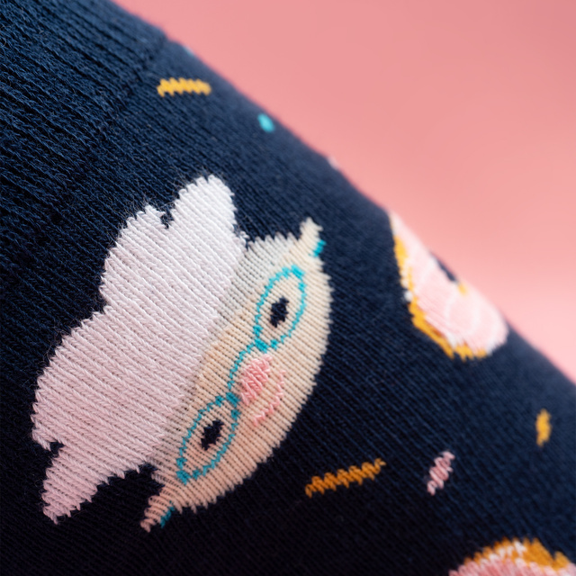 Chaussettes pour femmes SOXO pâtisserie maison, 2 paires