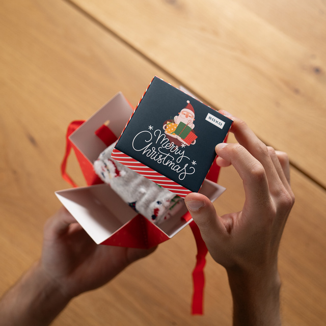 Chaussettes de Noël en Boîte